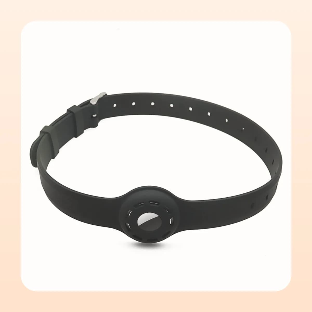 Kindral AirTag collar in black