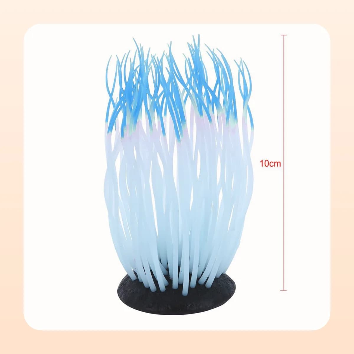 Kindral silicone soft coral tree aquarium ornament