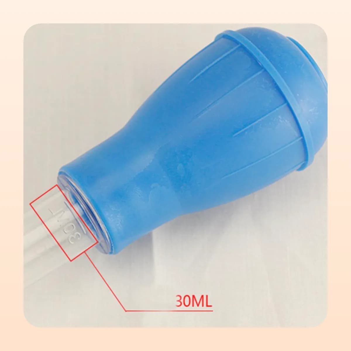 Detail of the bulb on the Kindral suction tool