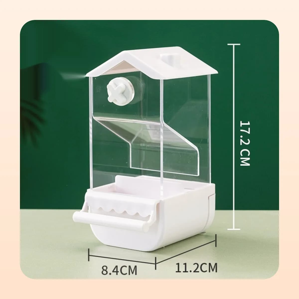 The pitched-roof version of the Kindral seed hopper