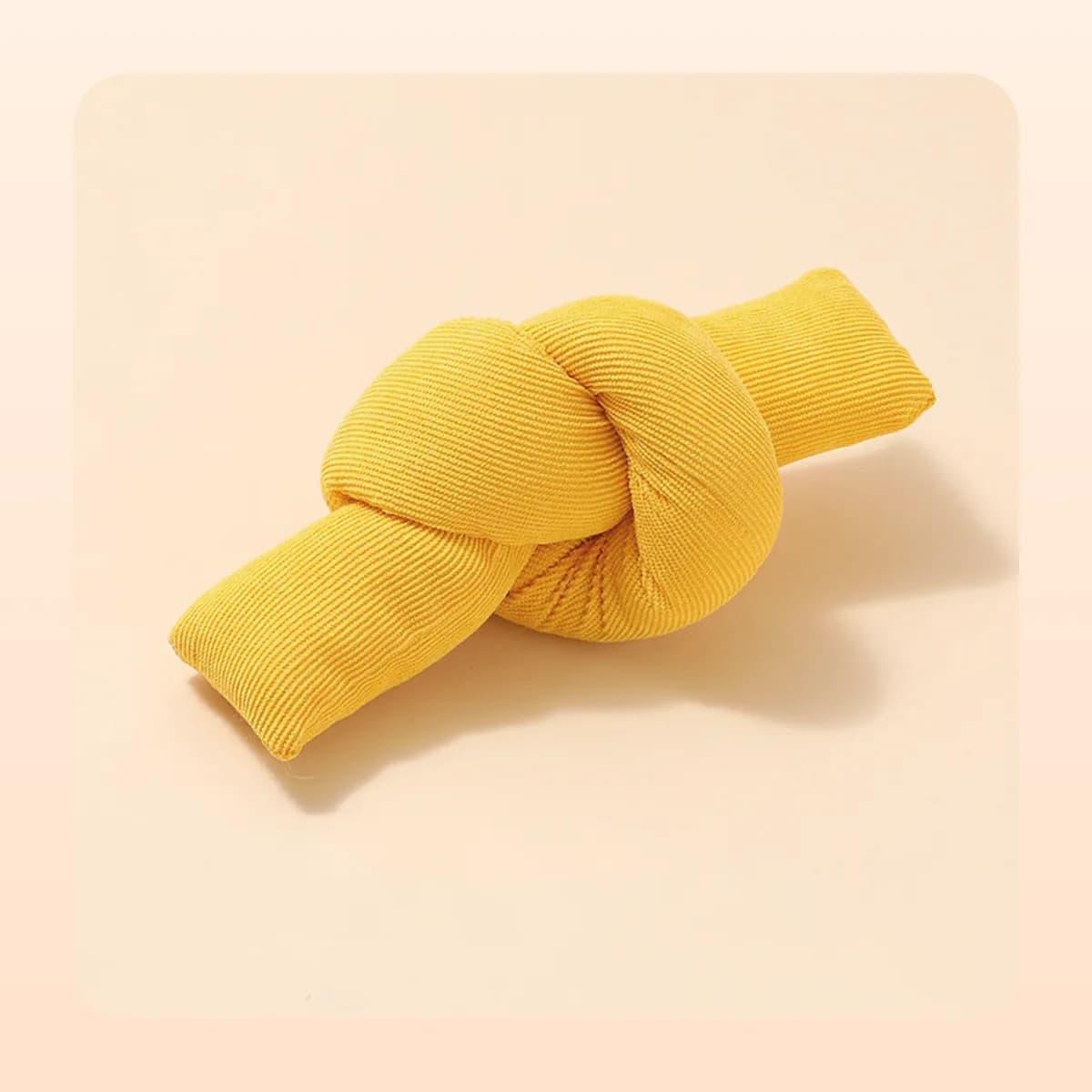 Kindral catnip knot kicker in yellow