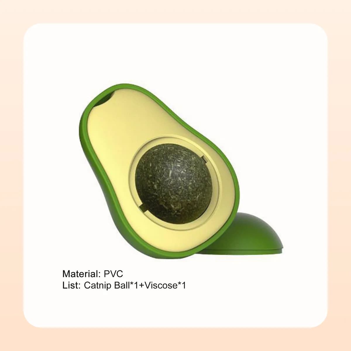 Kindral avocado wall toy materials and pack contents