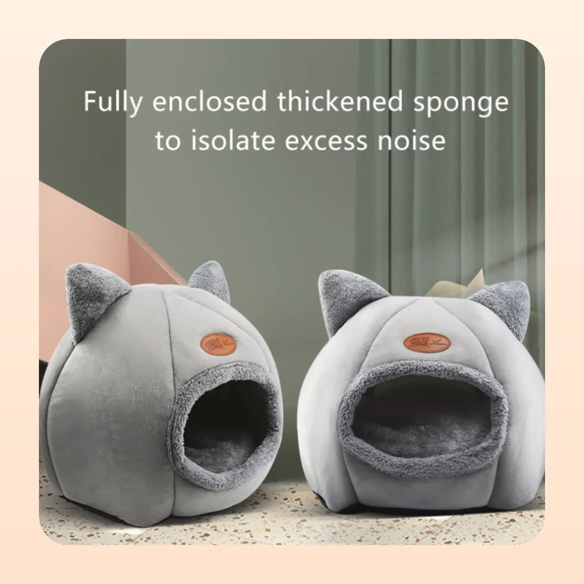 The Kindral cave bed in both sizes