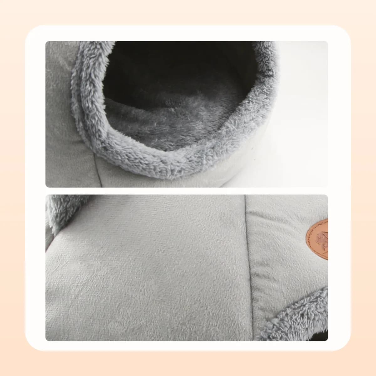 Plush interior and the removable cushion