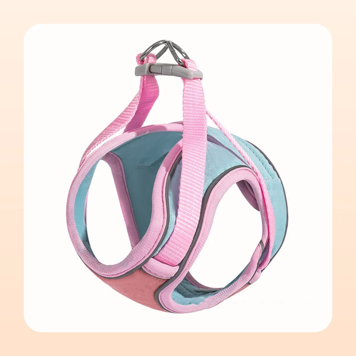 Kindral escape-proof cat harness in pink