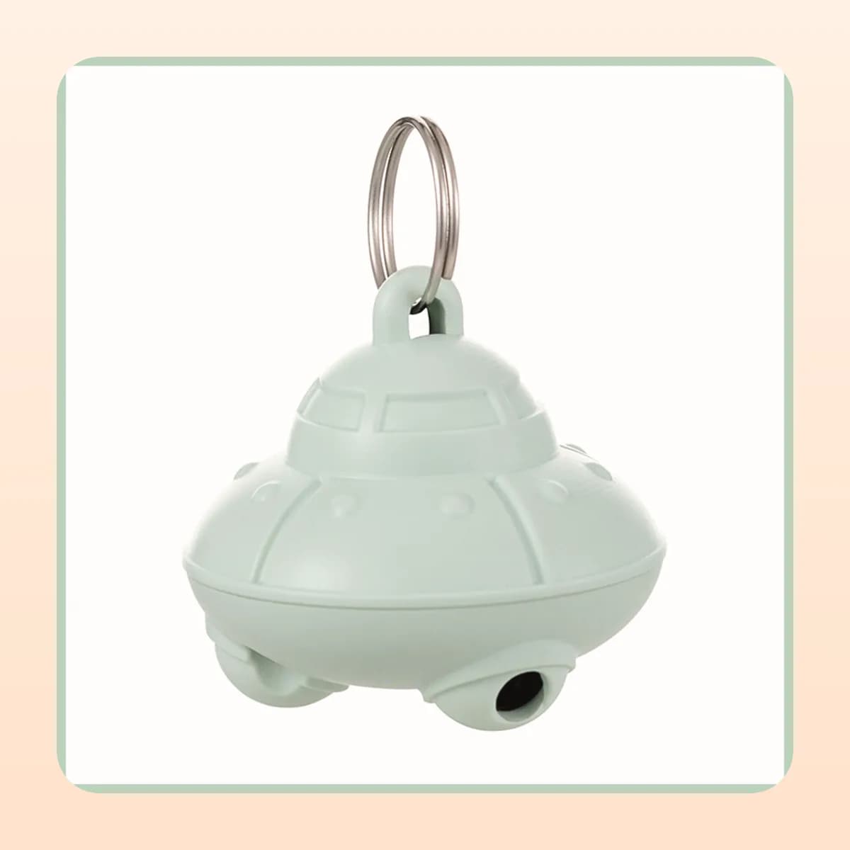 Kindral collar laser pendant in green
