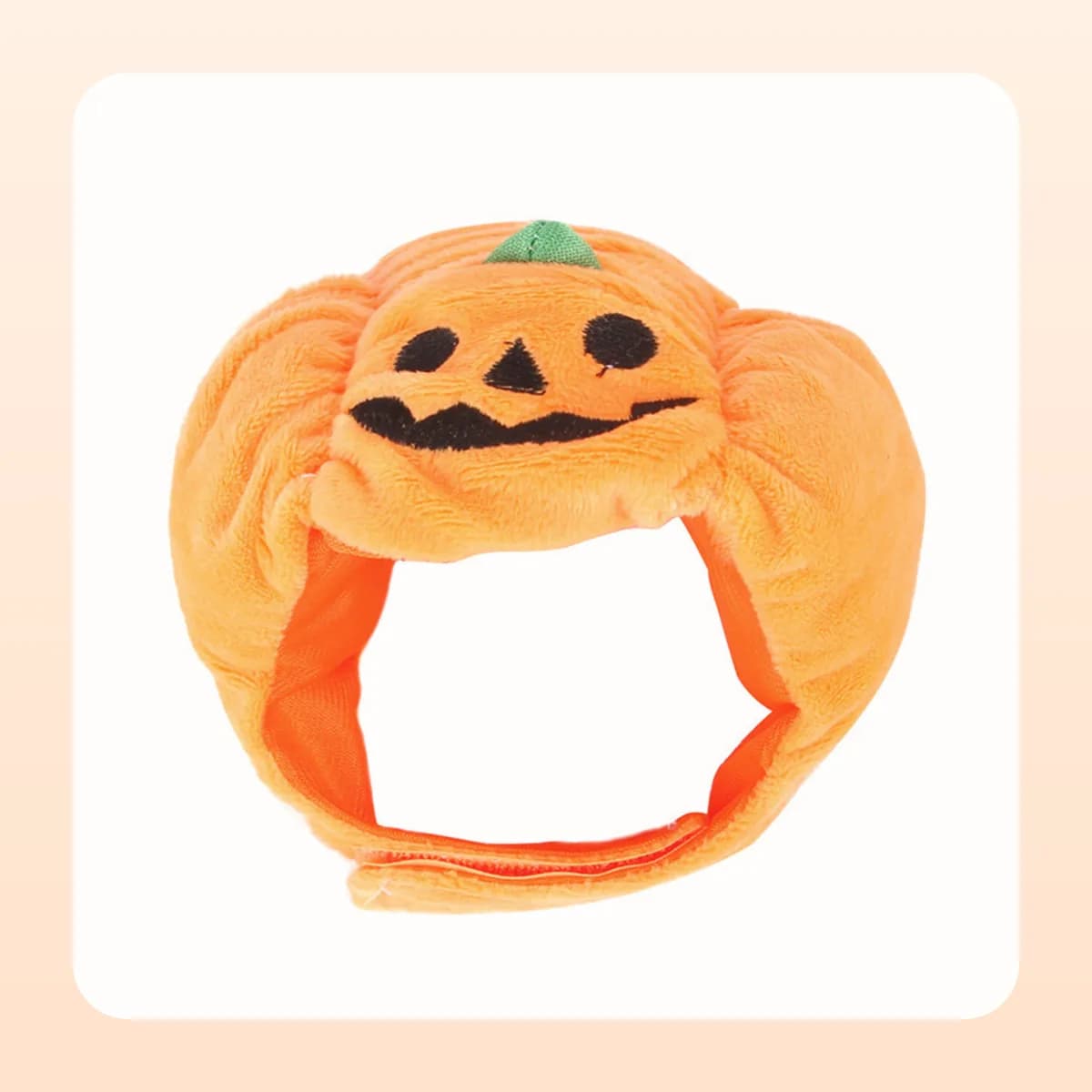 The Kindral pumpkin hood showing the oval face opening