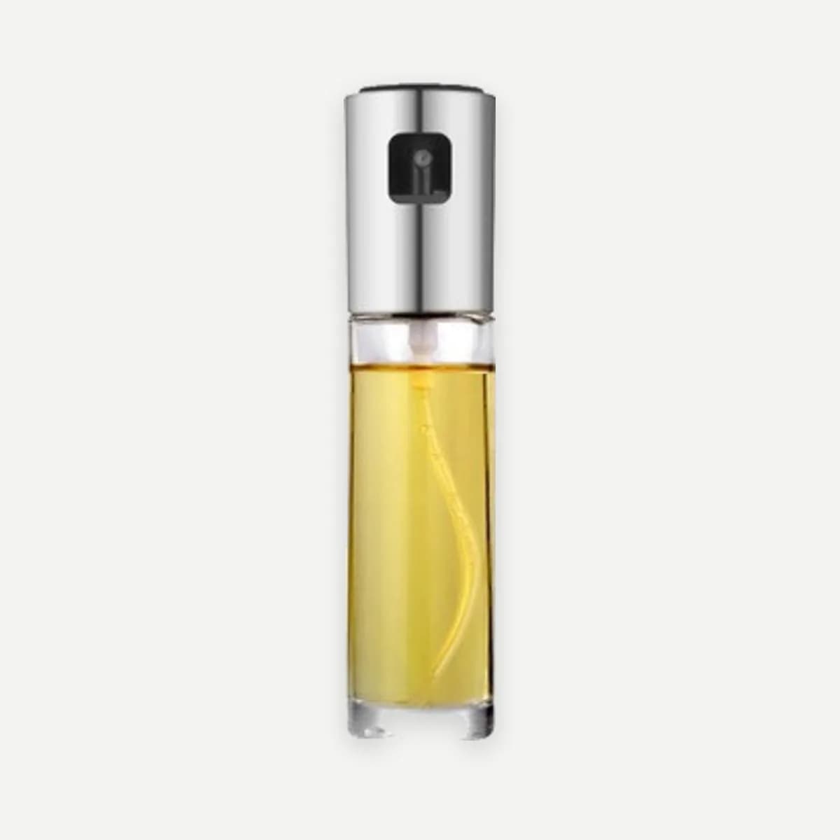 Kindral glass oil sprayer in silver