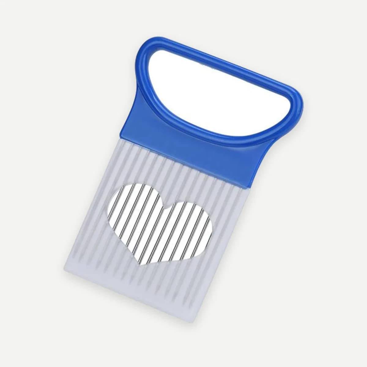 Kindral onion holder for slicing in blue