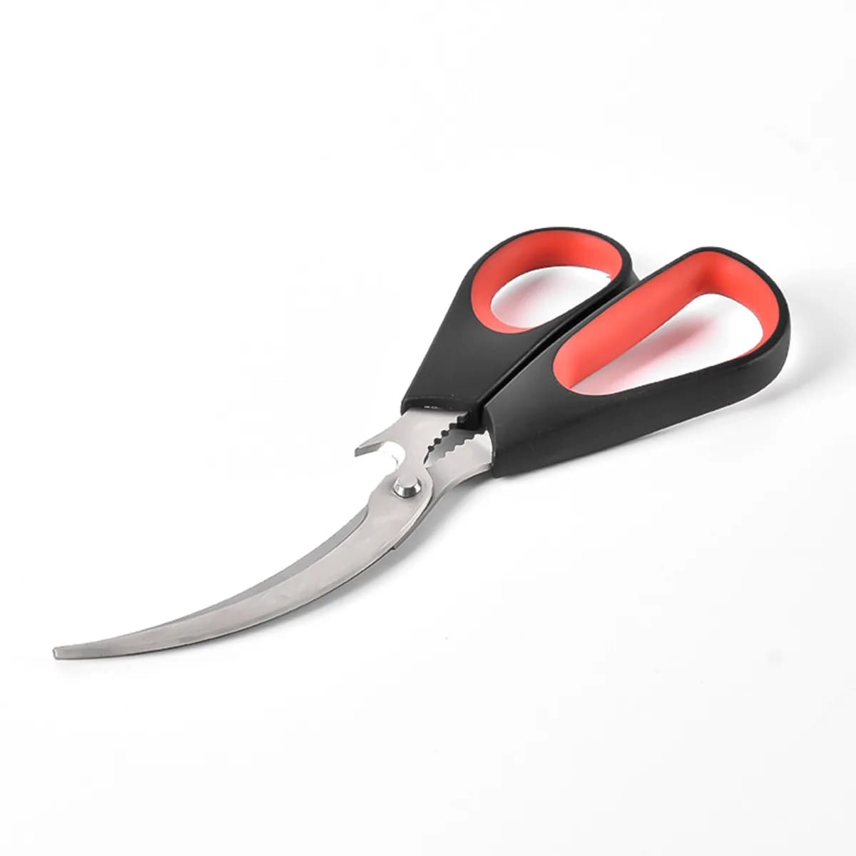 Kindral seafood scissors in black and red