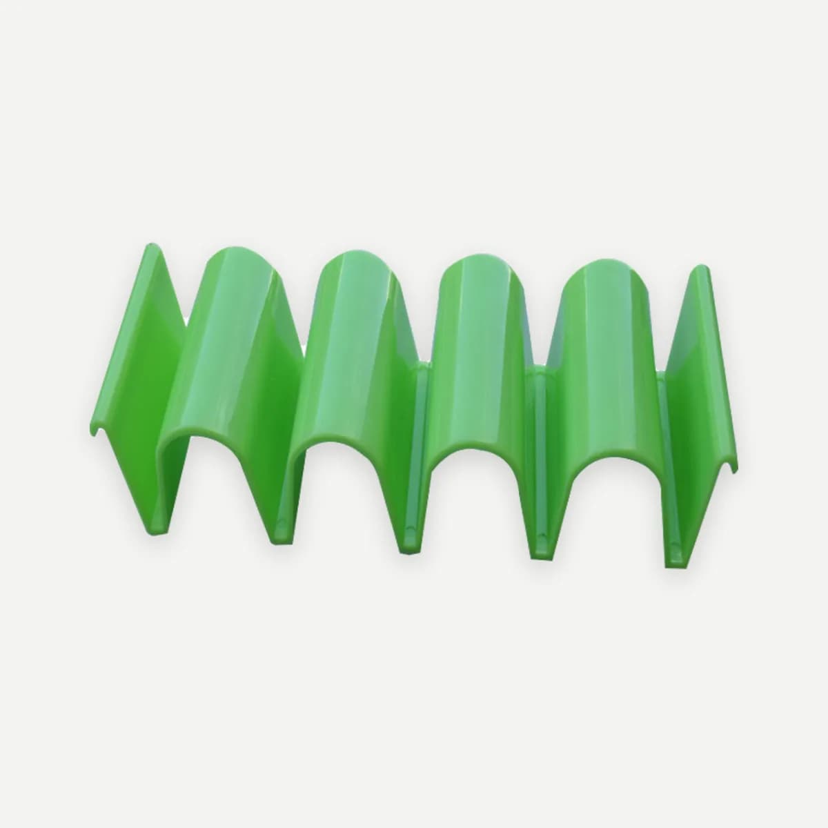 Kindral taco holder stand in green