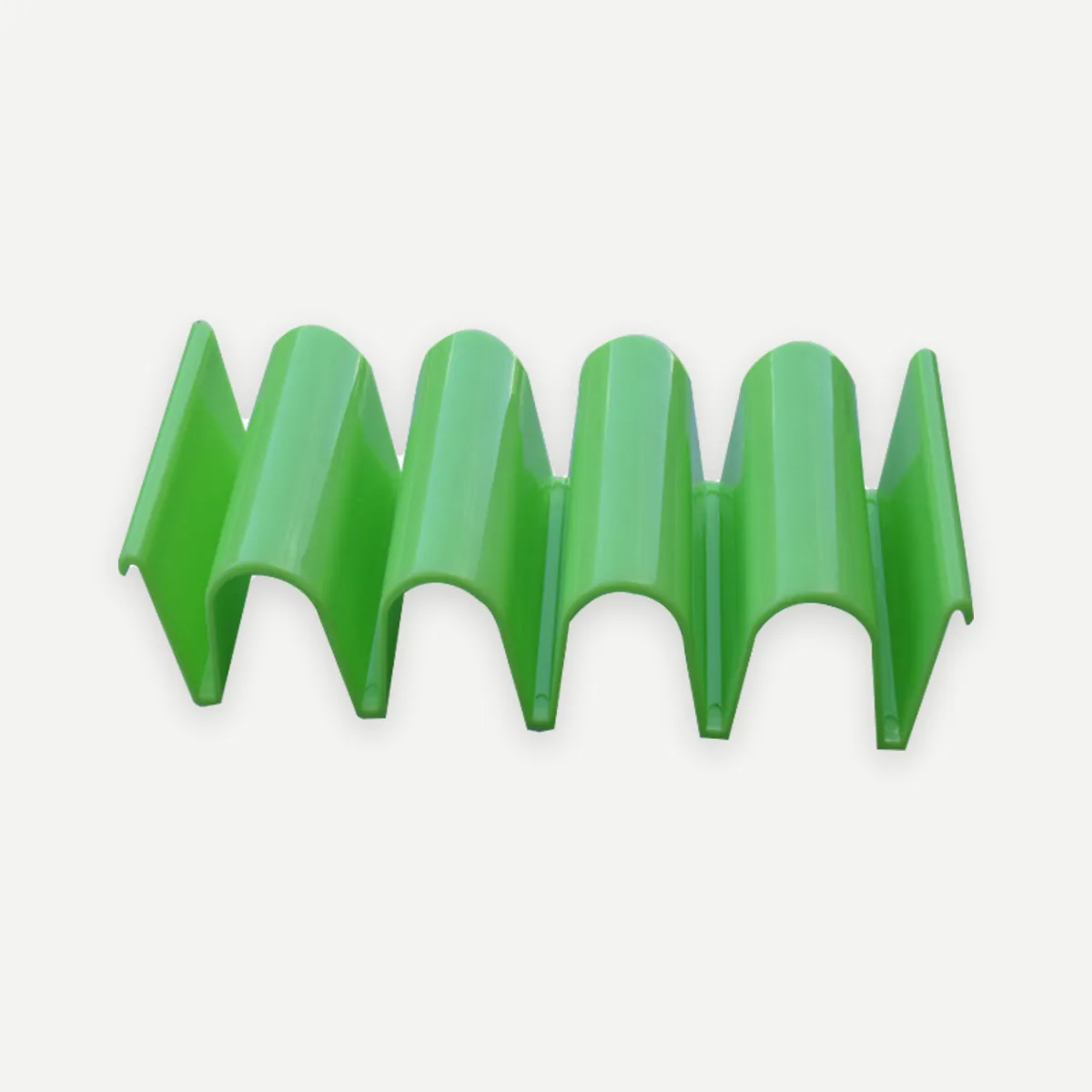 Taco Holder Stand: Wave Rack for Three Tacos | Kindral